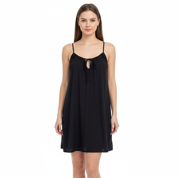 Apt.9 Lingerie Women Black Slip A-line Adjustable Versatile Size Small - Picture 1 of 5